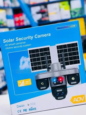 AOV Multi-Lens Solar Security Camera