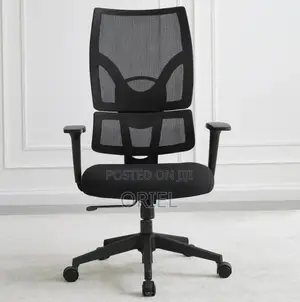 High Back Ergonomic Office Chair - Black