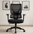 High Back Ergonomic Office Chair - Black - 3