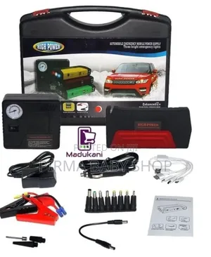 High Power Portable Car Jump Starter & Air Compressor