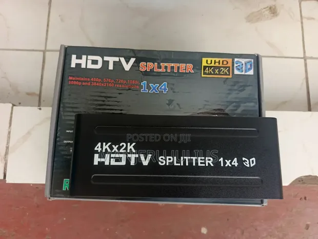 Brand New 4-Way HDMI Splitter - 1