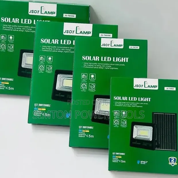JSOT Solar LED Light Lineup - 1
