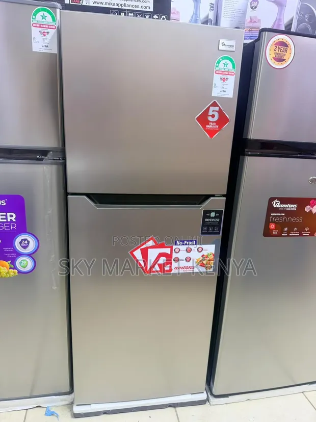 Ramtons Double Door Fridge RF239 No Frost 196L - 1