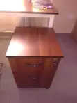 1.4m Metallic Study Table with Side Drawer - 3