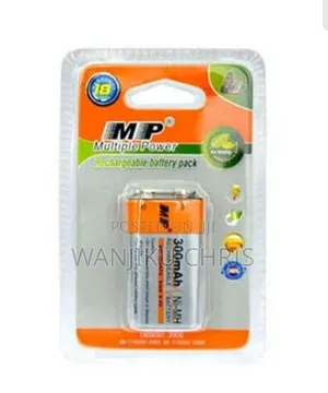 MP 9V Rechargeable Battery 3000mAh