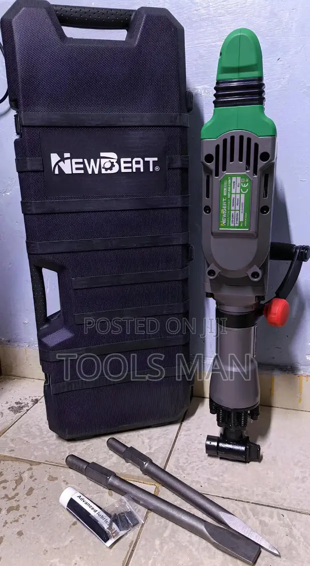 Newbeat 1950W Heavy-Duty Demolition Hammer - 1