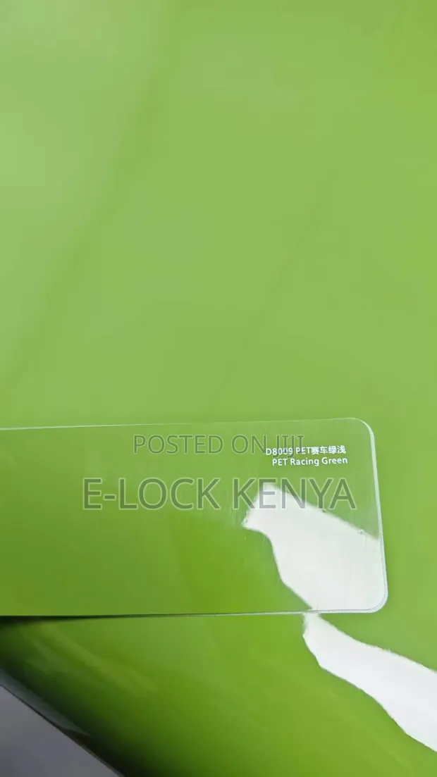 Crystal Khaki Green Car Wrap (Light) - 1