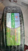 3/4" x 50m PVC Green Braided Pipe - 1