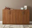 2-Door Office Credenza - Compact Wooden Storage Cabinet - 3