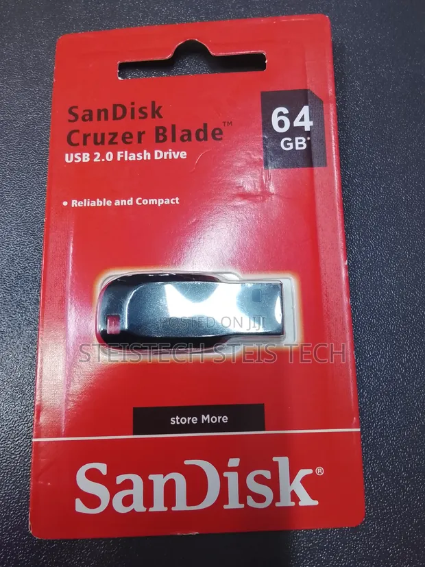 SanDisk Cruzer Blade Flash Drive 64MB - 1