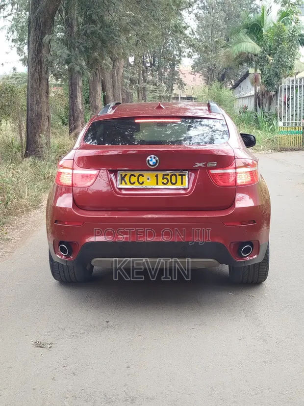 BMW X6 xDrive 30d 2009 Red - 1