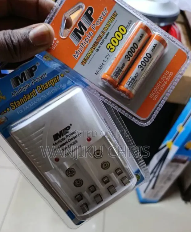 MP Charger Plus with Rechargeable Batteries - 1