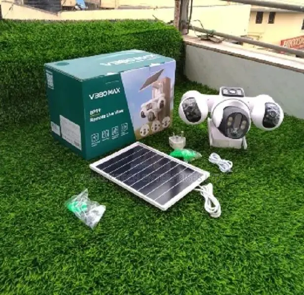V380 Max BP19 Advanced 4G Solar Security Camera - 1