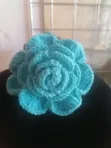Handmade Crochet Hair Ties - Multi-Color Floral - 3