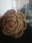 Handmade Crochet Hair Ties - Multi-Color Floral - 4