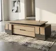 2.4M Executive Office Desk - Brown - 1