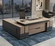 2.4M Executive Office Desk - Brown - 2