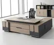 2.4M Executive Office Desk - Brown - 3