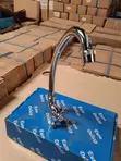 Euro Deluxe Swan Neck Sink Tap 1/2" Wall Mount - 1