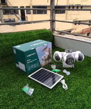 4-Lens 4G Solar PTZ CCTV Security Camera