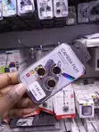 Gold-Trimmed Camera Lens Protector for Samsung S23 - 2