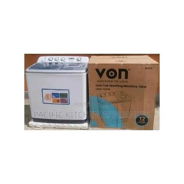 VON 13Kg Twin Tub Washing Machine - 1