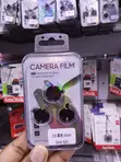 Samsung Galaxy S23 Tempered Glass Camera Lens Protectors (Black) - 1