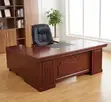 180cm Executive L-Shaped Desk - Mahogany Office Desk - 2