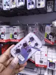 Purple Metal Ring Tempered Glass Camera Lens Cover for Galaxy S22 Ultra - 1