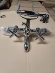 Euro Deluxe Bath Mixer Cross Head Tap - CV4009C - 1