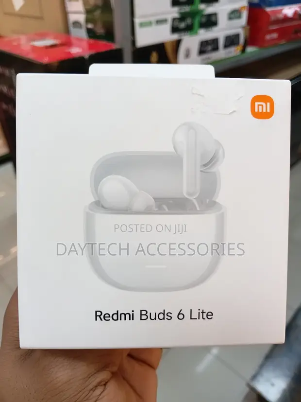 Xiaomi Redmi Buds 6 Lite Earbuds - White - 1