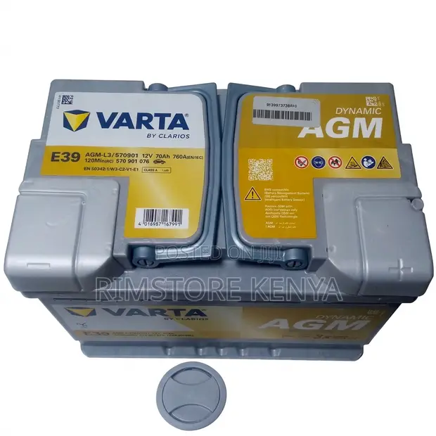 Varta AGM 70 Car Battery - 1
