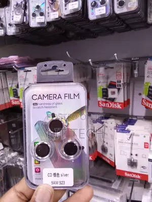 Silver Camera Lens Protector for Samsung Galaxy S23