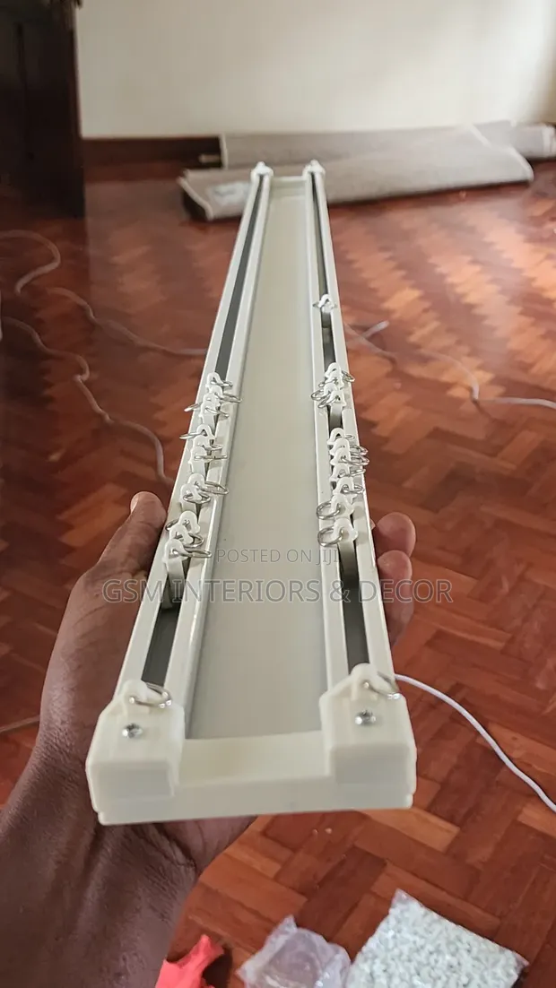 Aluminium Curtain Rails - Double & Single (Meters) - 1