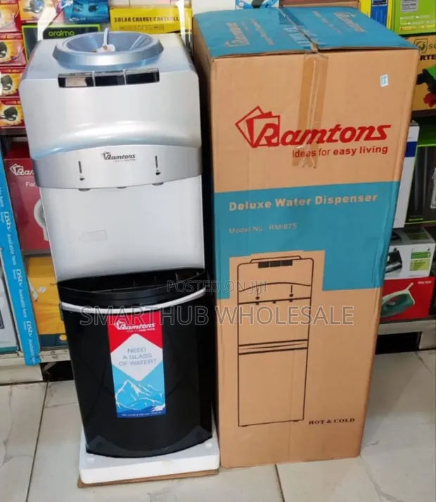 Ramtons 3-Tap Water Dispenser with Fridge - 1