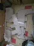 Toyota Prado 150 Beige 5D TPE Floor Mats - 1
