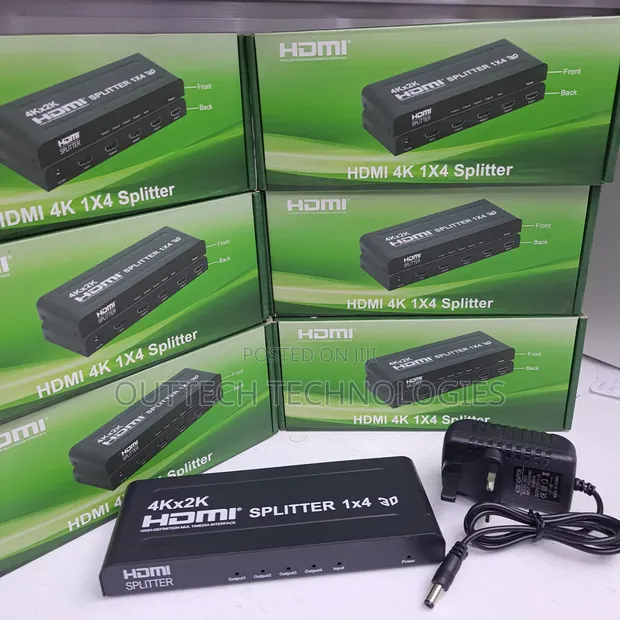 Brand New 1x4 HDMI Splitter - 1