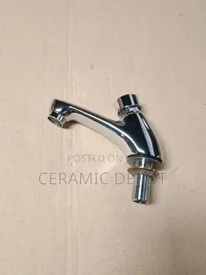 Euro Deluxe Pillar Push Tap ED1108