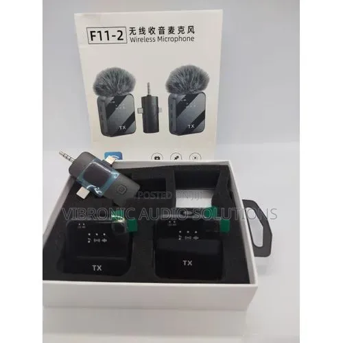 F11-2 Pro Wireless Microphone with Charging - 1
