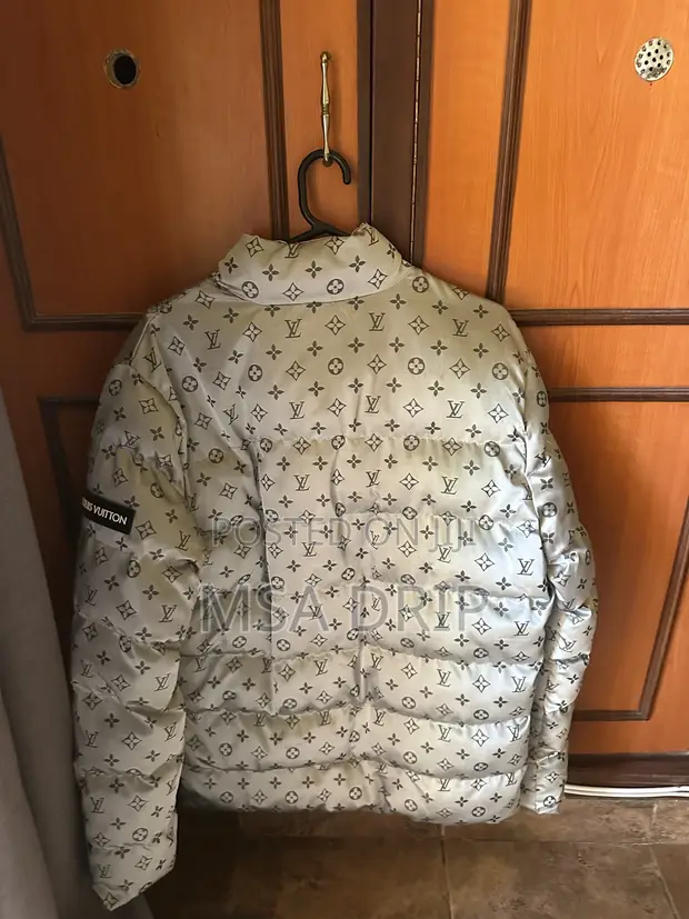 Reflective Monogram LV Puffer Jacket - Size L - 1