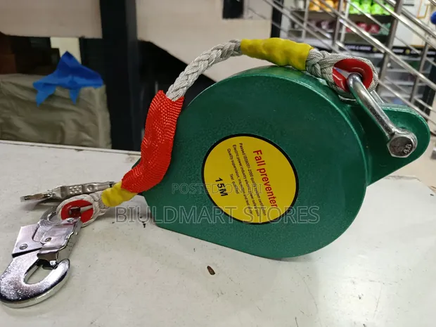 15m Heavy-Duty Fall Preventer with Speed Controller - 1