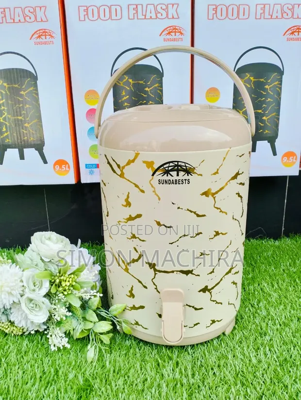 9.5L Tea Urn with Marble Effect - 1