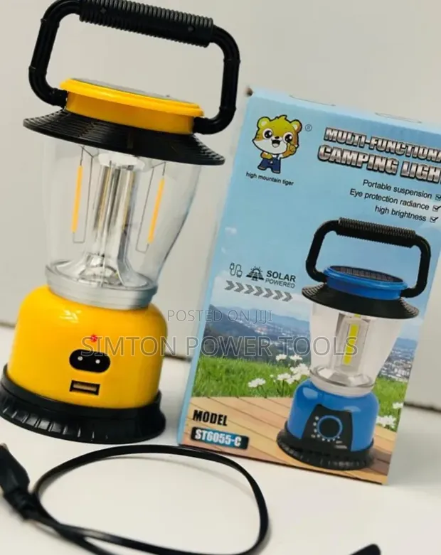 High Mountain Tiger Multi-Functional Solar Camping Light - 1