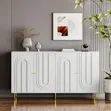 Minimal 4-Door Buffet Cupboard - Order & Pay on Delivery - 2