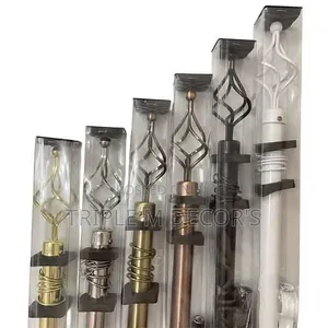 Premium Extendable Curtain Rods + Accessories