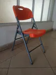 Elevate Orange Folding Chair - 1