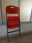 Elevate Orange Folding Chair - 4
