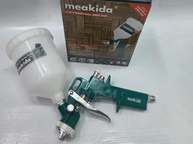 Meakida HVLP Spray Gun (MD-7827) with 600ml Cup - 1