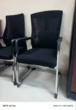 Boss Office Products Black Waiting Seat - 1