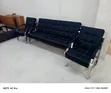 Brand New Boss Office Products Settee - Black - 2